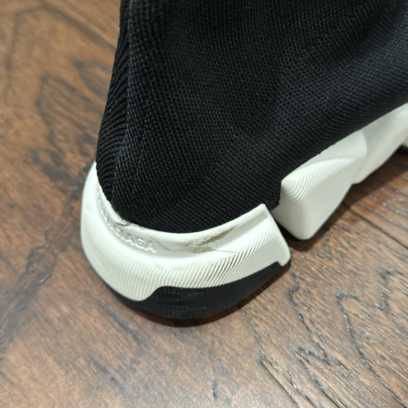 Authentic 2.0 RECYCLED KNIT SNEAKER WITH BICOLOR SOLE IN BLACK/WHITE - Picture 6 of 10